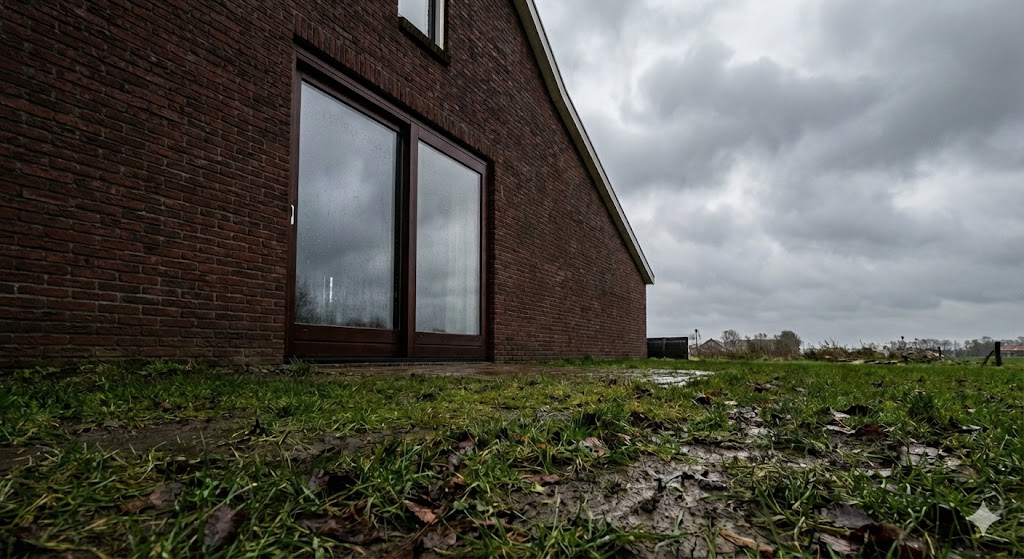 Boerderij in Schagen met houten schuifpui